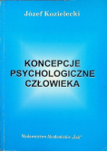 Koncepcje psychologiczne człowieka