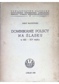 Dominikanie Polscy na Śląsku  w XIII - XIV wieku