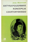 Antynapoleońskie koncepcje Czartoryskiego