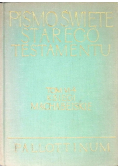 Pismo Święte Starego Testamentu Tom VI - Część 4