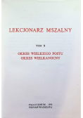 Lekcjonarz mszalny Tom 2