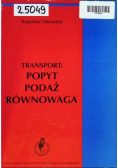 Transport Popyt Podaż Równowaga