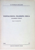 Współczesna filozofia Boga