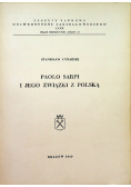 Paolo Sarpi i jego związki z Polską