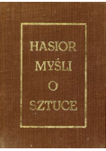 Myśli o sztuce