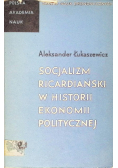 Socjalizm ricardiański w historii ekonomii politycznej