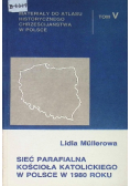 Sieć parafialna Kościoła Katolickiego w Polsce w 1980 roku