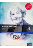 Ponad słowami Klasa 4 Podręcznik do języka polskiego