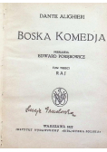 Boska komedia 1922r