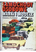 Samochody osobowe marki i modele