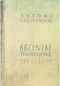 Kroniki tygodniowe 1927 - 1939