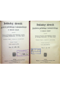 Dokładny słownik języków polskiego i niemieckiego w czterech tomach Tom 1 i 2 około 1913r