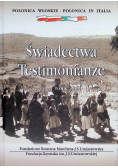 Świadectwa Testimonianze Tom V