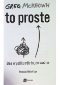 To proste