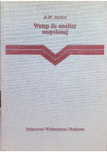 Wstęp do analizy zespolonej
