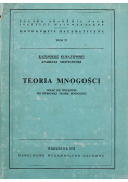Teoria mnogości Tom 27