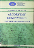 Algorytmy genetyczne zastosowania w finansach