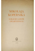 Mikołaja Kopernika lokacje łanów opuszczonych