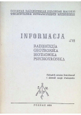 Informacja radiestezja geotronika biotronika psychotronika