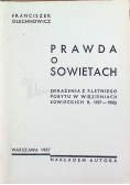 Prawda o Sowietach 1937 r.
