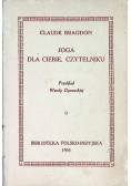 Joga dla Ciebie, czytelniku
