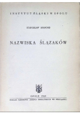 Nazwiska Ślązaków