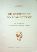 Od oświecenia do romantyzmu