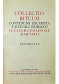 Collectio Rituum Continens Excerpta e rituali Romano Ecclesiis Poloniae Adaptato Exsequiale