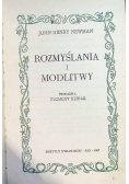 Rozmyślania i modlitwy