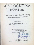 Apologetyka Podręczna 1918 r.