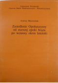 Zasiedlenie Opolszczyzny