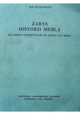 Zarys historii mebla