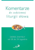 Komentarze do codziennej liturgii słowa Okres zwykły