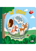 Drewniane figurki W lesie