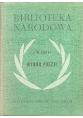 Wybór poezji Goethe