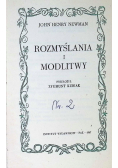 Rozmyślania i modlitwy