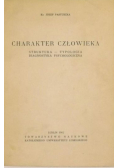 Charakter człowieka Struktura typologia