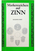 Markenzeichen auf Zinn