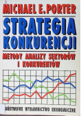 Strategia konkurencji Metody analizy sektorów i konkurentów