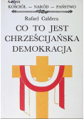 Co to jest chrześcijańska demokracja