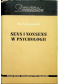 Sens i nonsens w psychologii