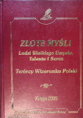 Złote myśli chwile