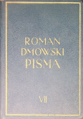 Dmowski Pisma VII Świat powojenny i Polska, 1937 r.