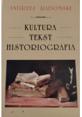 Kultura tekst historiografia