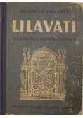 Lilavati Rozrywki matematyczne