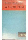 Bonhoeffer Wybór pism