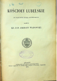 Kościoły lubelskie na podstawie źródeł archiwalnych 1907r.