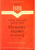 Elementy algebry wyższej Tom 16