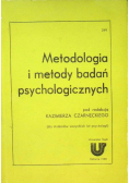Metodologia i metody badań psychologicznych