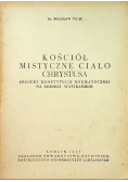 Kościół mistyczne ciało Chrystusa